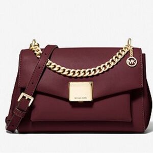 Michael Kors Lita Medium Leather Crossbody